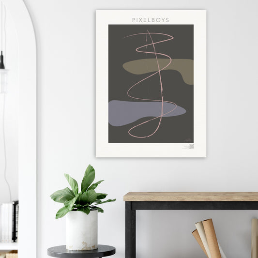Minimalismus Poster - Poster - Eclipse Shadows - John Grayst by Pixelboys - Moderne Kunst